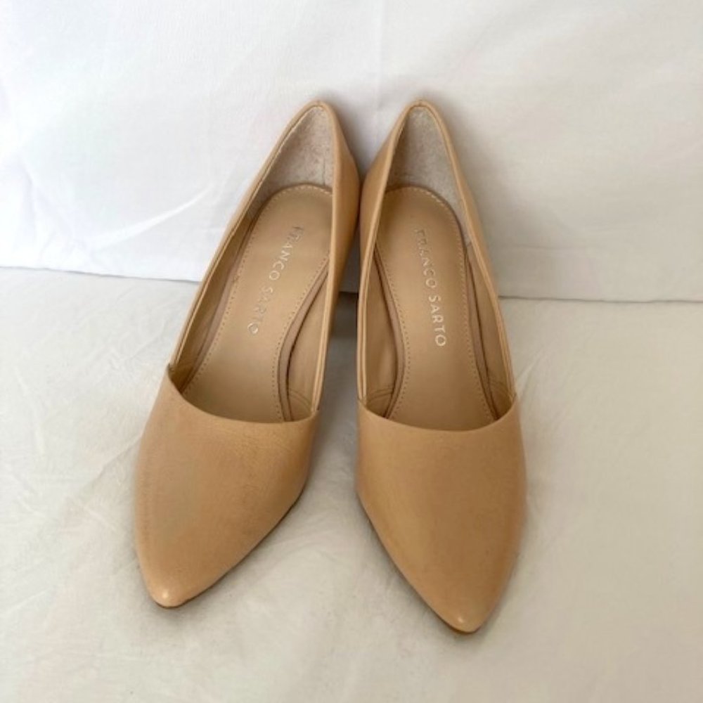Franco Sarto Amara Nude Pump Size 4